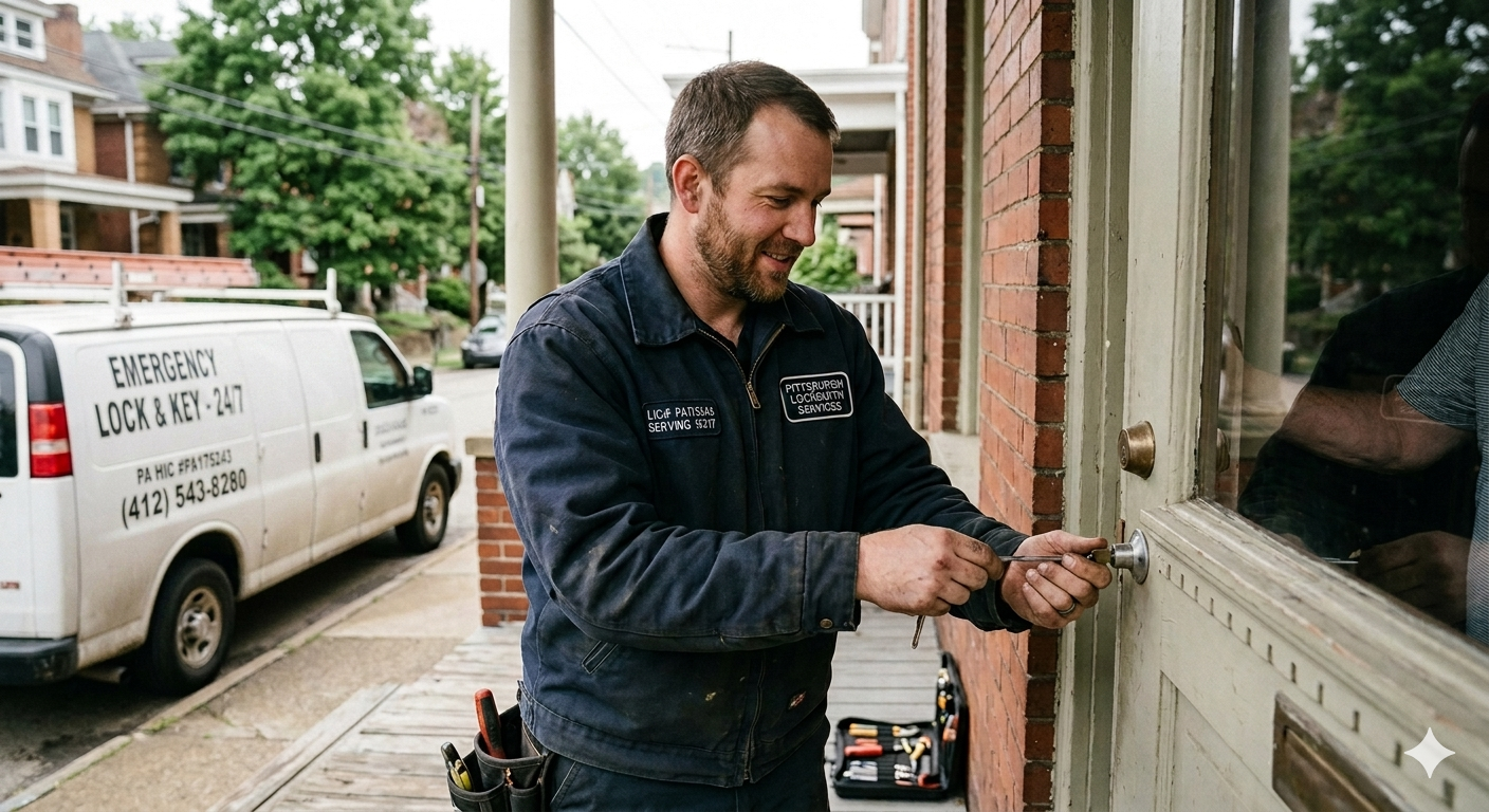 LocKey Locksmith technician — Pittsburgh's trusted local locksmith